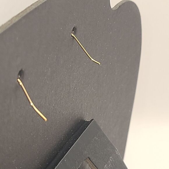 Boho Mosaic stone drop earring set in Burnished goldtone - Picture 5 of 5